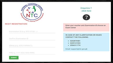 ntc resit registration 2024|How To Register For NTC Exams As A Resit Candidate (Post .